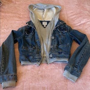 Tommy jeans cropped denim jean jacket
